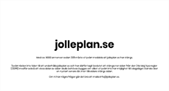 Desktop Screenshot of jolleplan.se